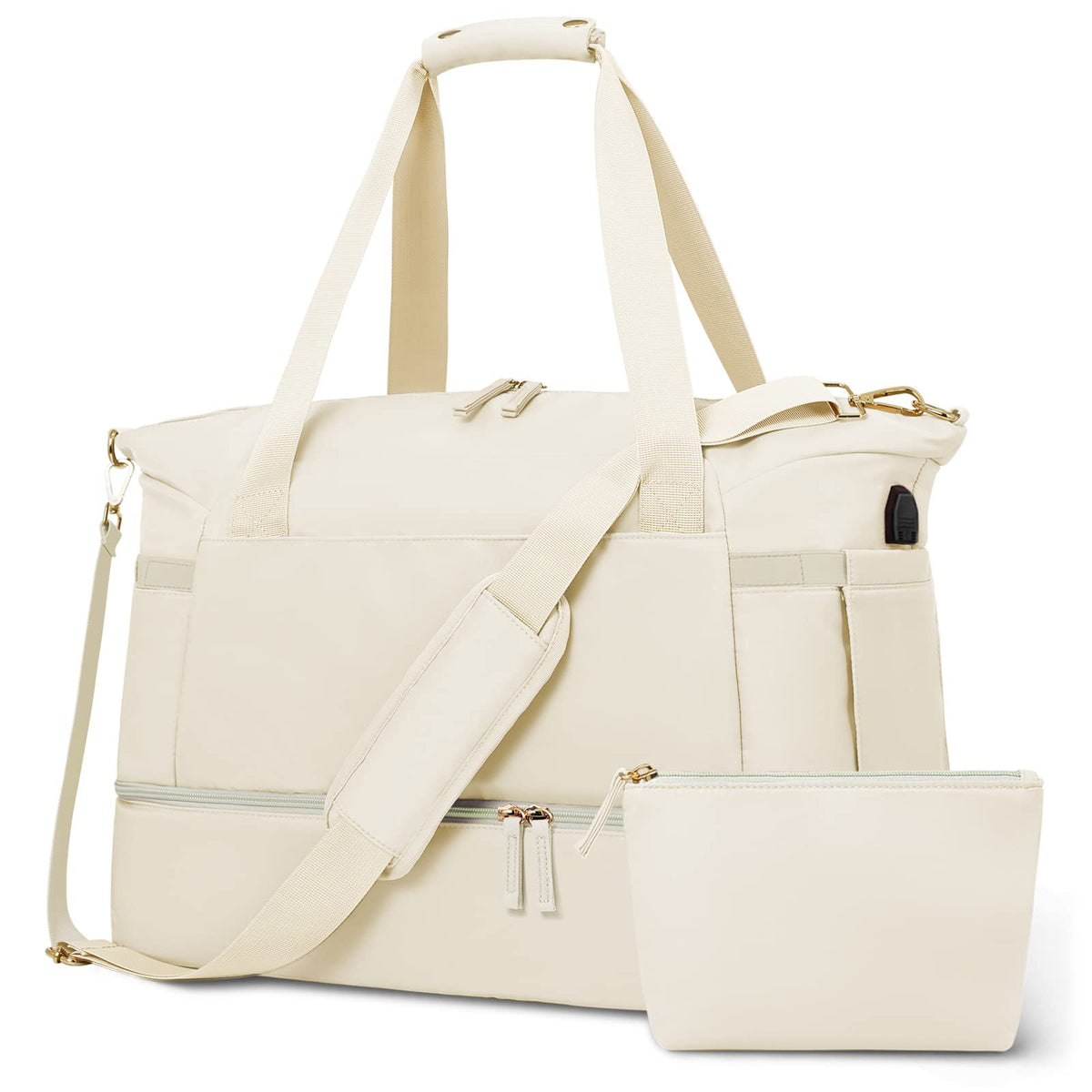 Waterproof Wet & Dry Travel Duffel | Sports & Gym Carry-On Tote by Passport Outfitters