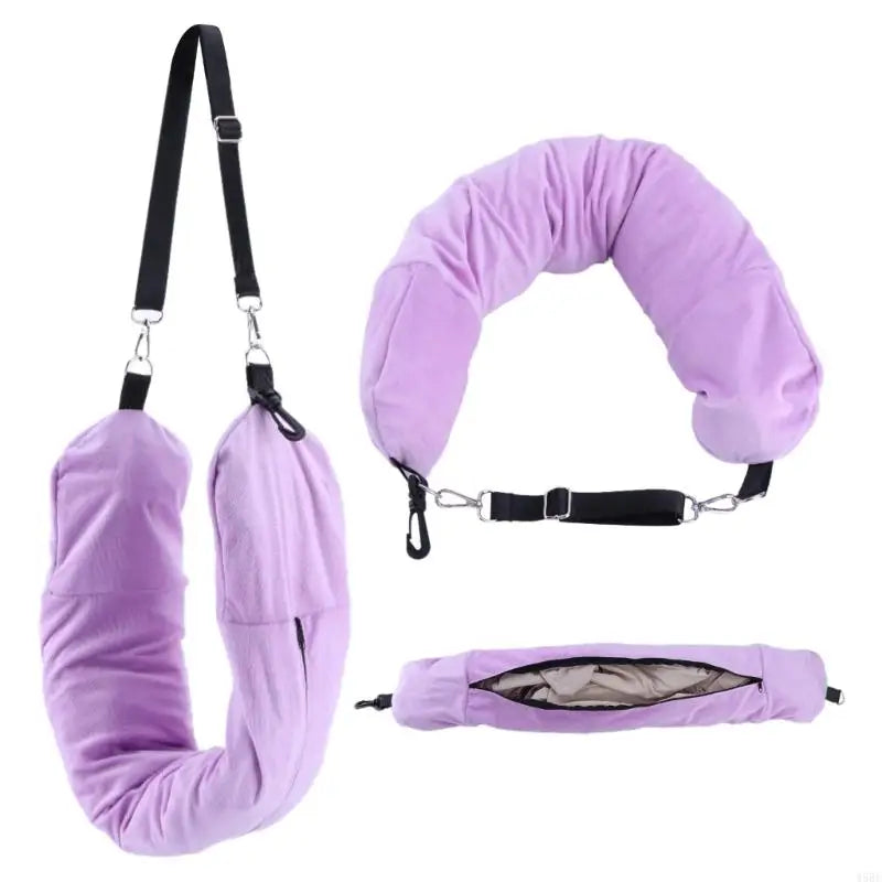 Stuffable Neck Pillow Fillable Travel Pillow and Storage Bag - Passport Outfitters Apparel