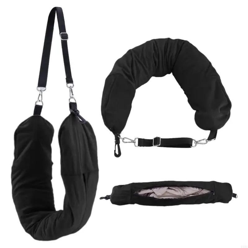 Stuffable Neck Pillow Fillable Travel Pillow and Storage Bag - Passport Outfitters Apparel