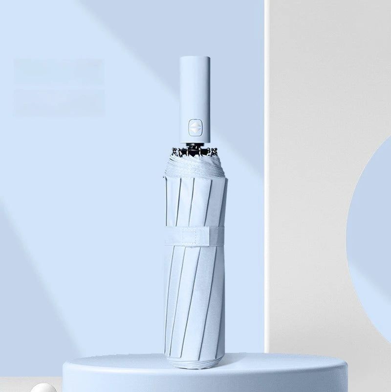 12 Bone Morandi Fully Automatic Travel Umbrella