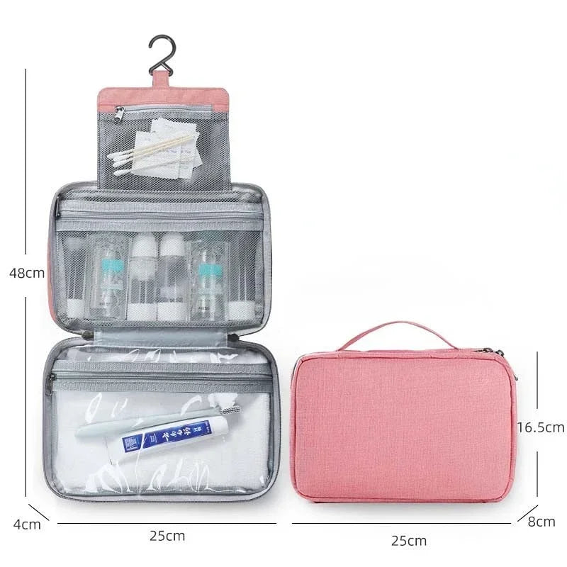 Travel Waterproof Folding Dry and Wet Separation Toiletry Bag - Passport Outfitters Apparel
