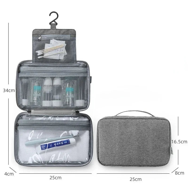 Travel Waterproof Folding Dry and Wet Separation Toiletry Bag - Passport Outfitters Apparel