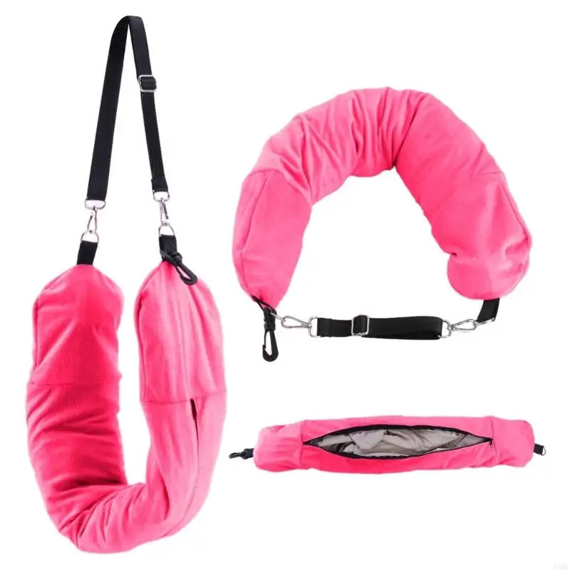 Stuffable Neck Pillow Fillable Travel Pillow and Storage Bag - Passport Outfitters Apparel
