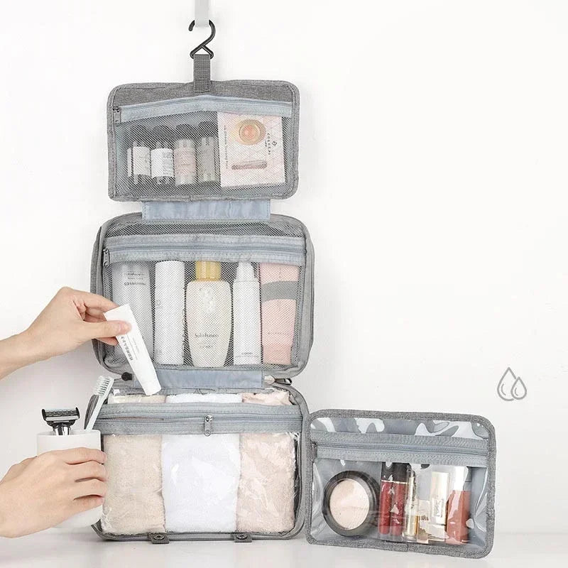 Travel Waterproof Folding Dry and Wet Separation Toiletry Bag - Passport Outfitters Apparel
