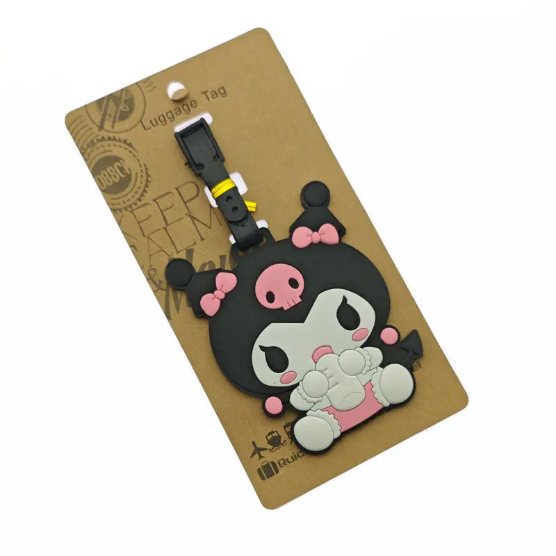 Sanrio Pochacco Keroppi Kuromi Melody Luggage Tag Travel Accessories
