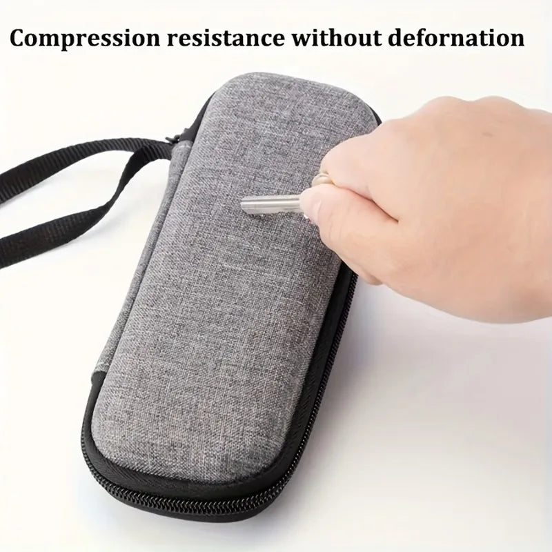 Razor Case - Portable & Multifunctional Travel Organizer for Beard and Mustache Grooming Essentials by Passport Outfitters