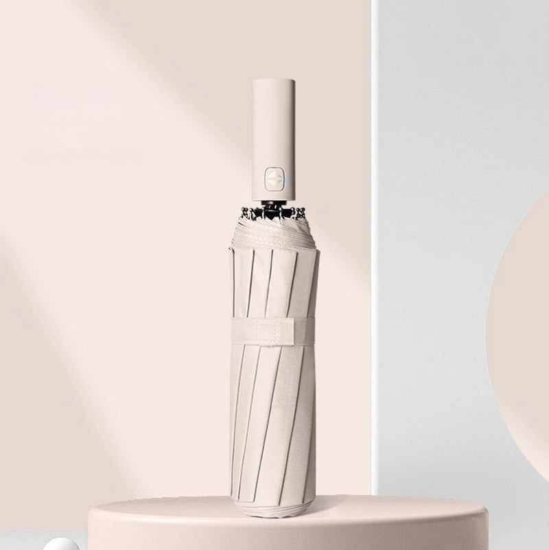 12 Bone Morandi Fully Automatic Travel Umbrella