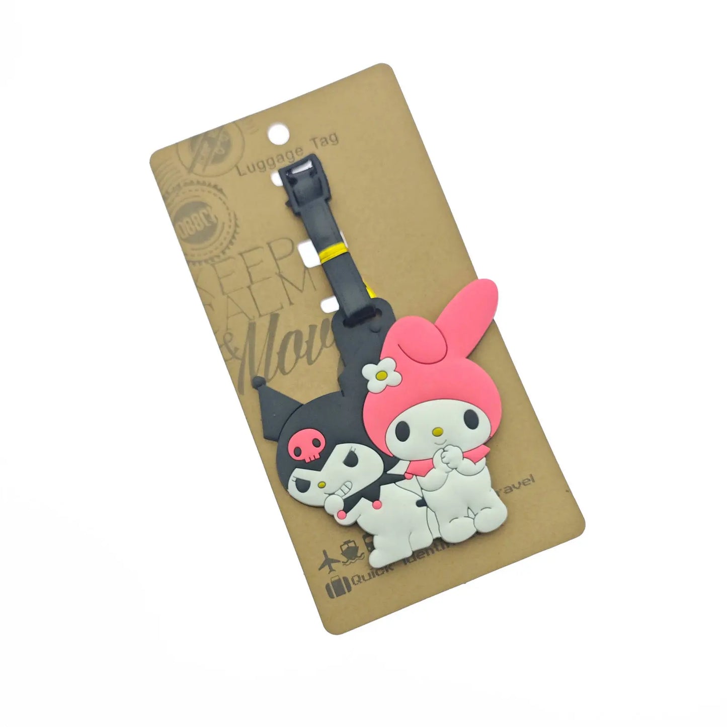 Sanrio Pochacco Keroppi Kuromi Melody Luggage Tag Travel Accessories
