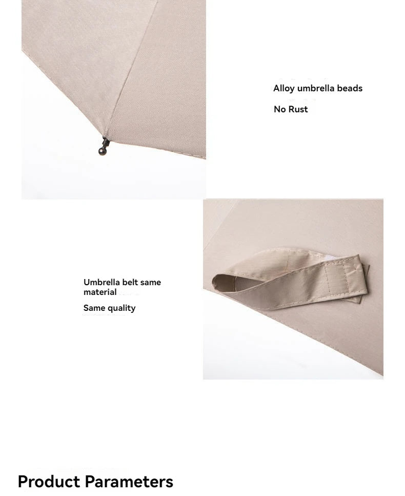 12 Bone Morandi Fully Automatic Travel Umbrella