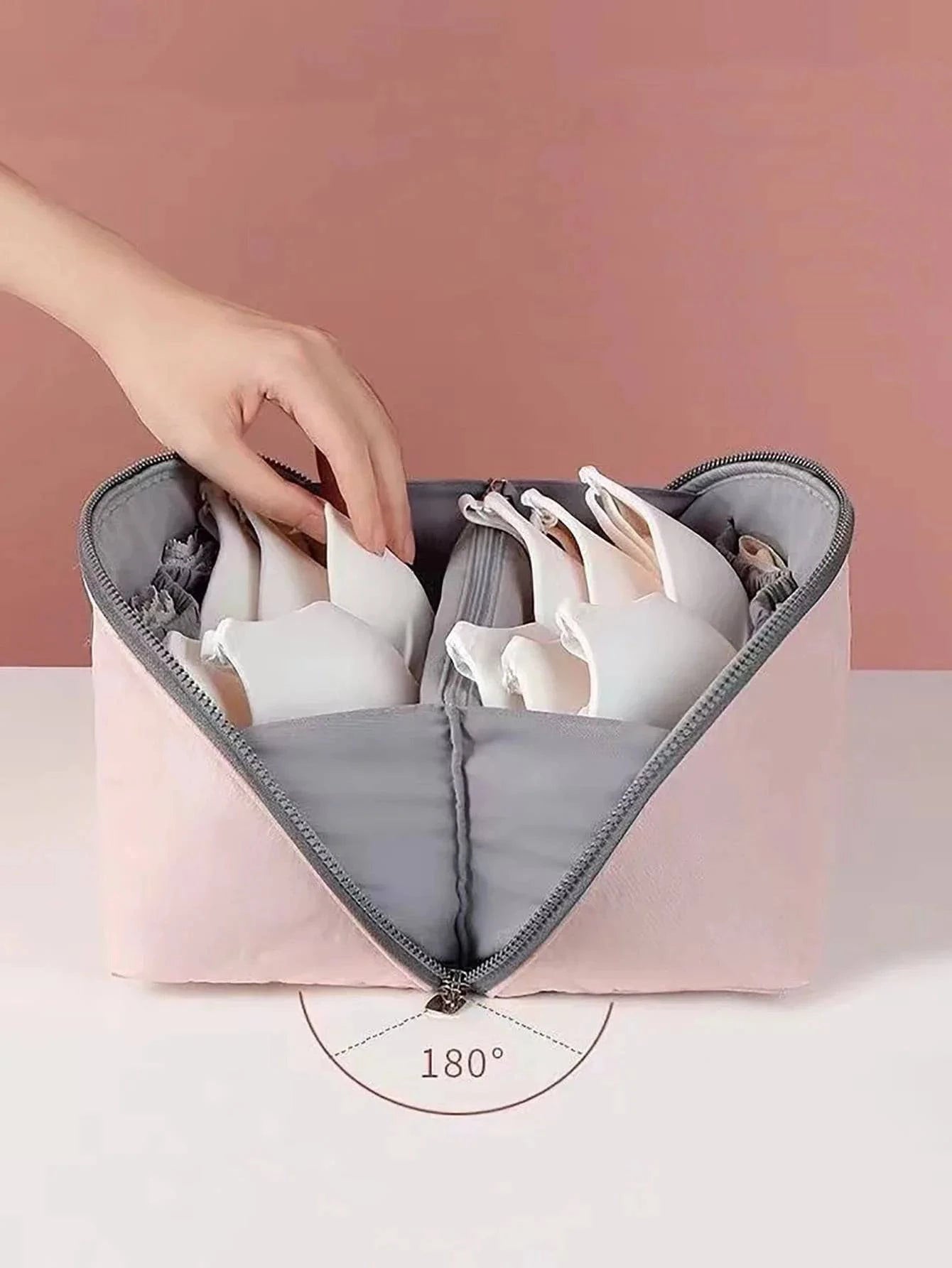 Daily Travel Bag For Underwear Cosmetics Makeup Travel Organizer Bag Wardrobe Closet Clothe Pouch Socks Panties Bra Bags Travel - Passport Outfitters Apparel