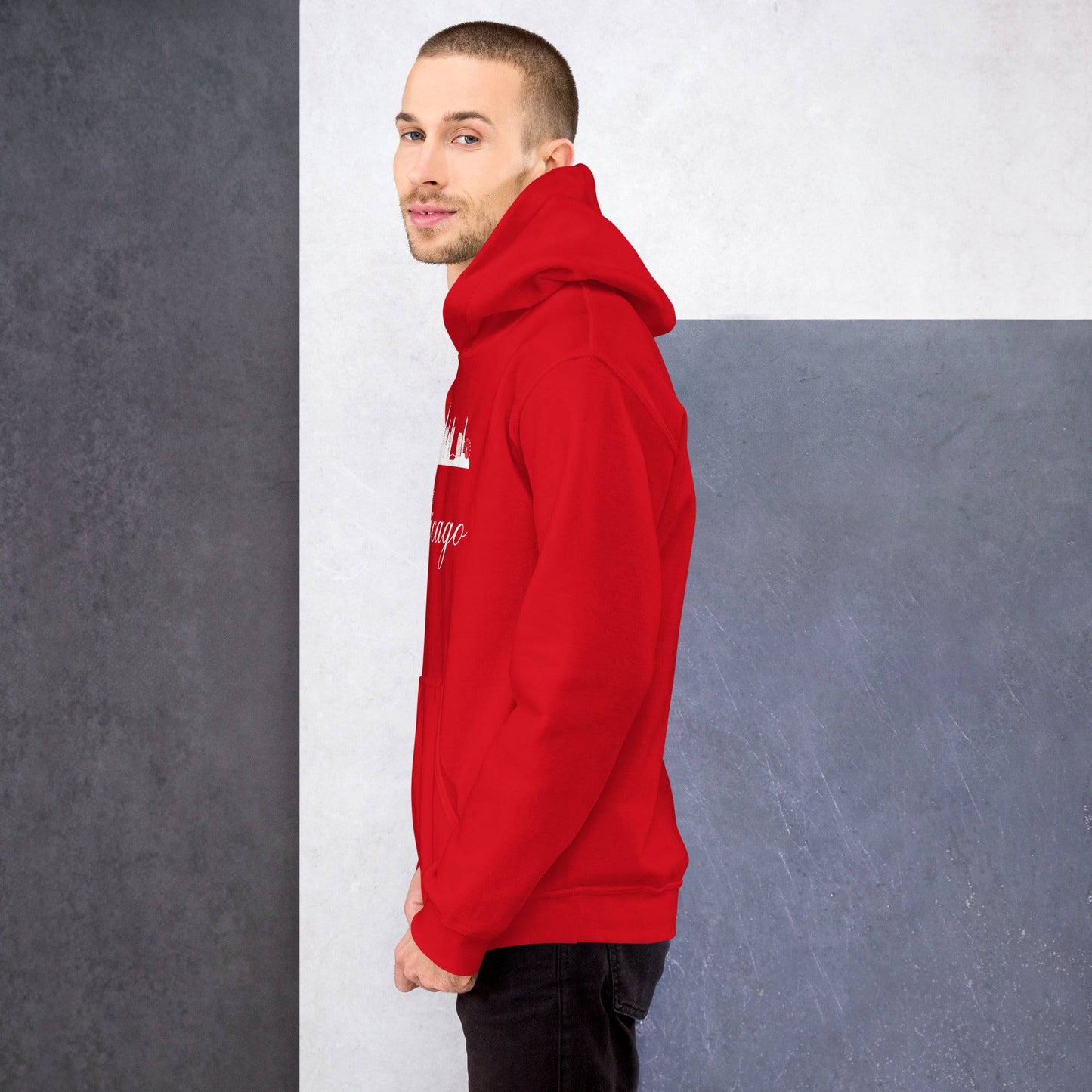 Chicago Skyline Unisex Hoodie - Passport Outfitters Apparel
