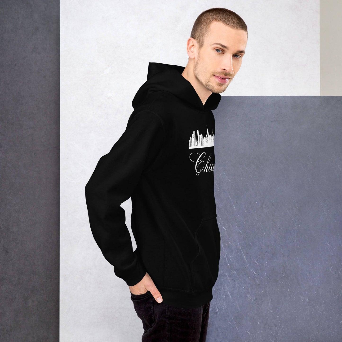 Chicago Skyline Unisex Hoodie - Passport Outfitters Apparel