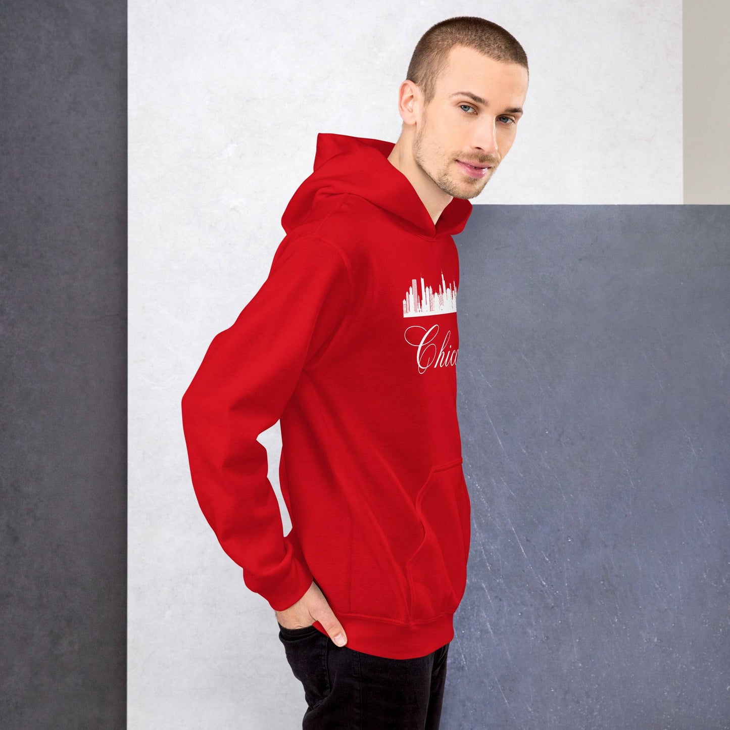 Chicago Skyline Unisex Hoodie - Passport Outfitters Apparel