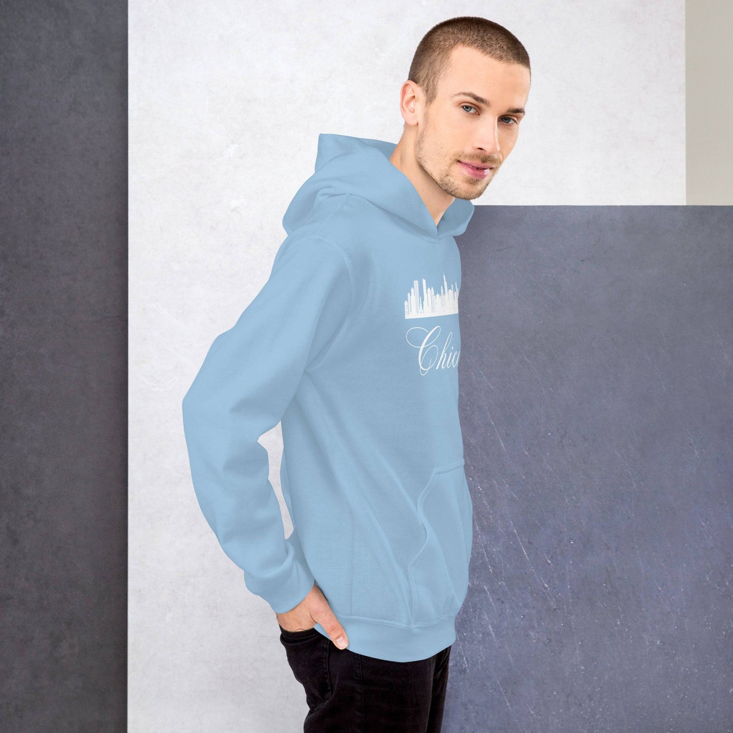 Chicago Skyline Unisex Hoodie - Passport Outfitters Apparel