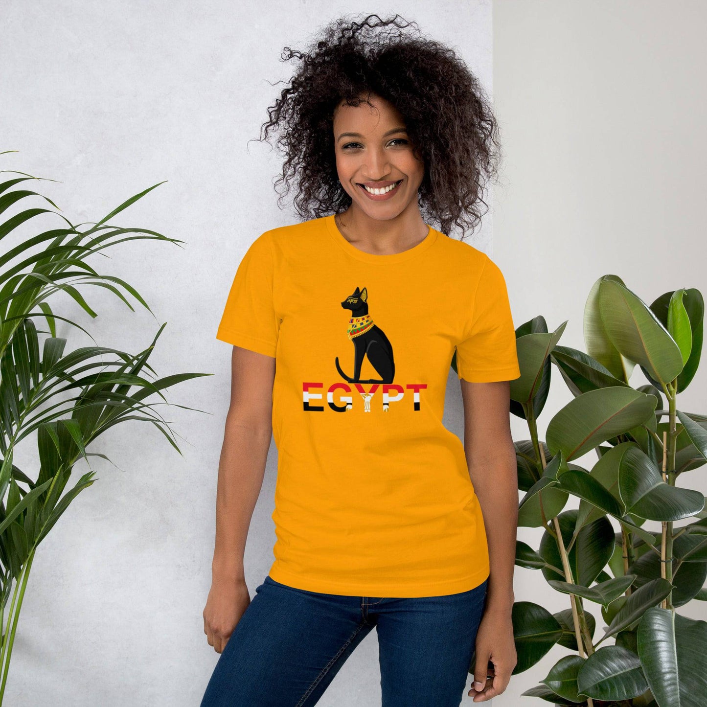 Egyptian Cat T-shirt - Passport Outfitters Apparel