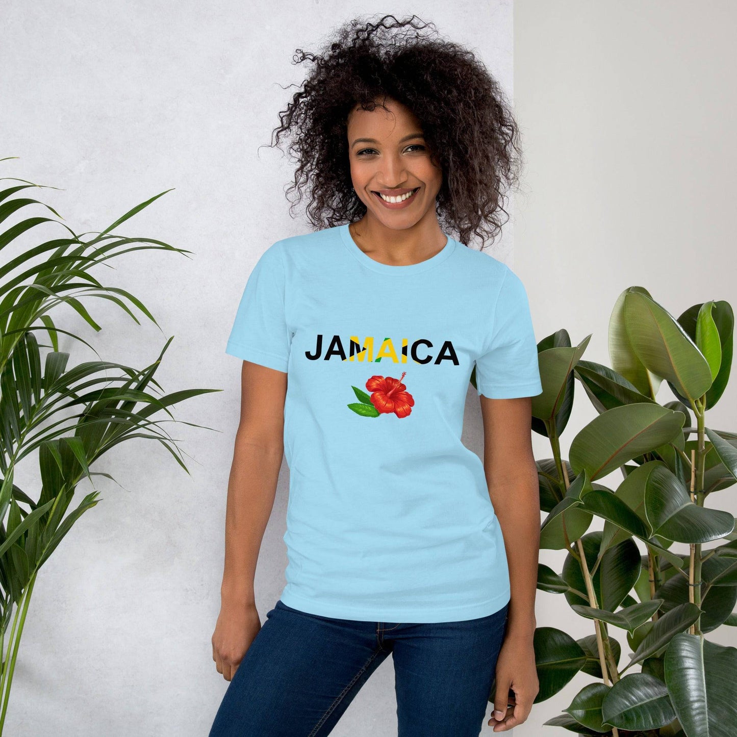 Jamaica Flower t-shirt - Passport Outfitters Apparel