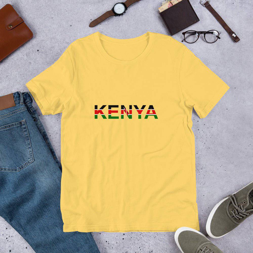 Kenya Unisex t-shirt - Passport Outfitters Apparel