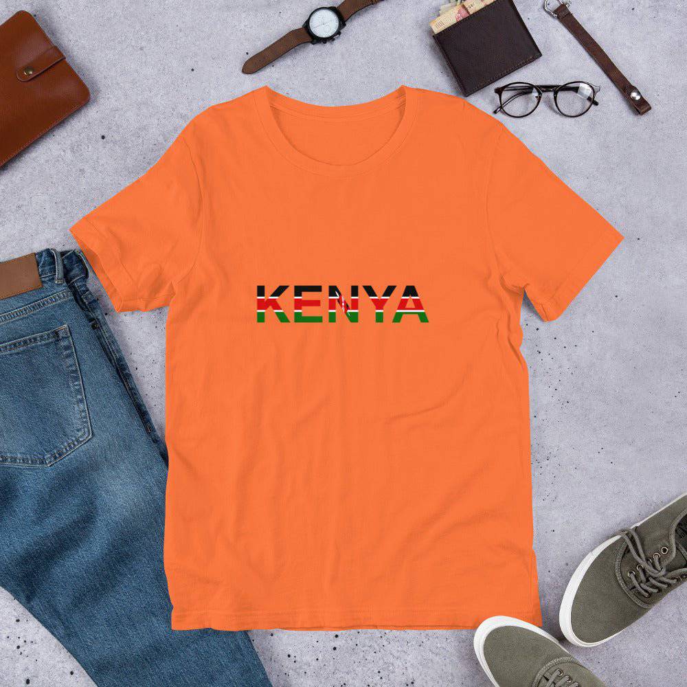 Kenya Unisex t-shirt - Passport Outfitters Apparel