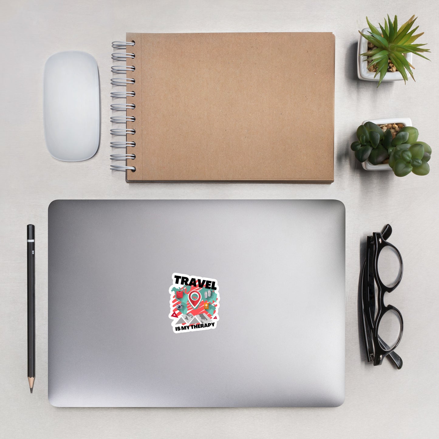Travel is my Therapy stickers