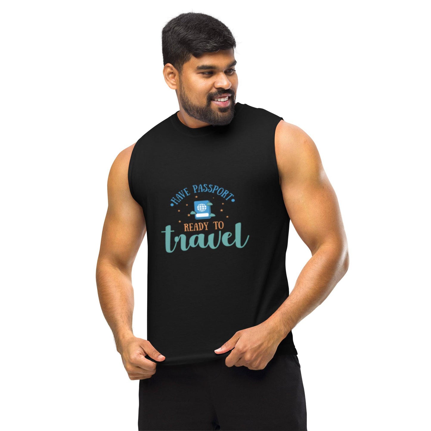 Muscle Passport Gym Shirt - Passport Outfitters Apparel