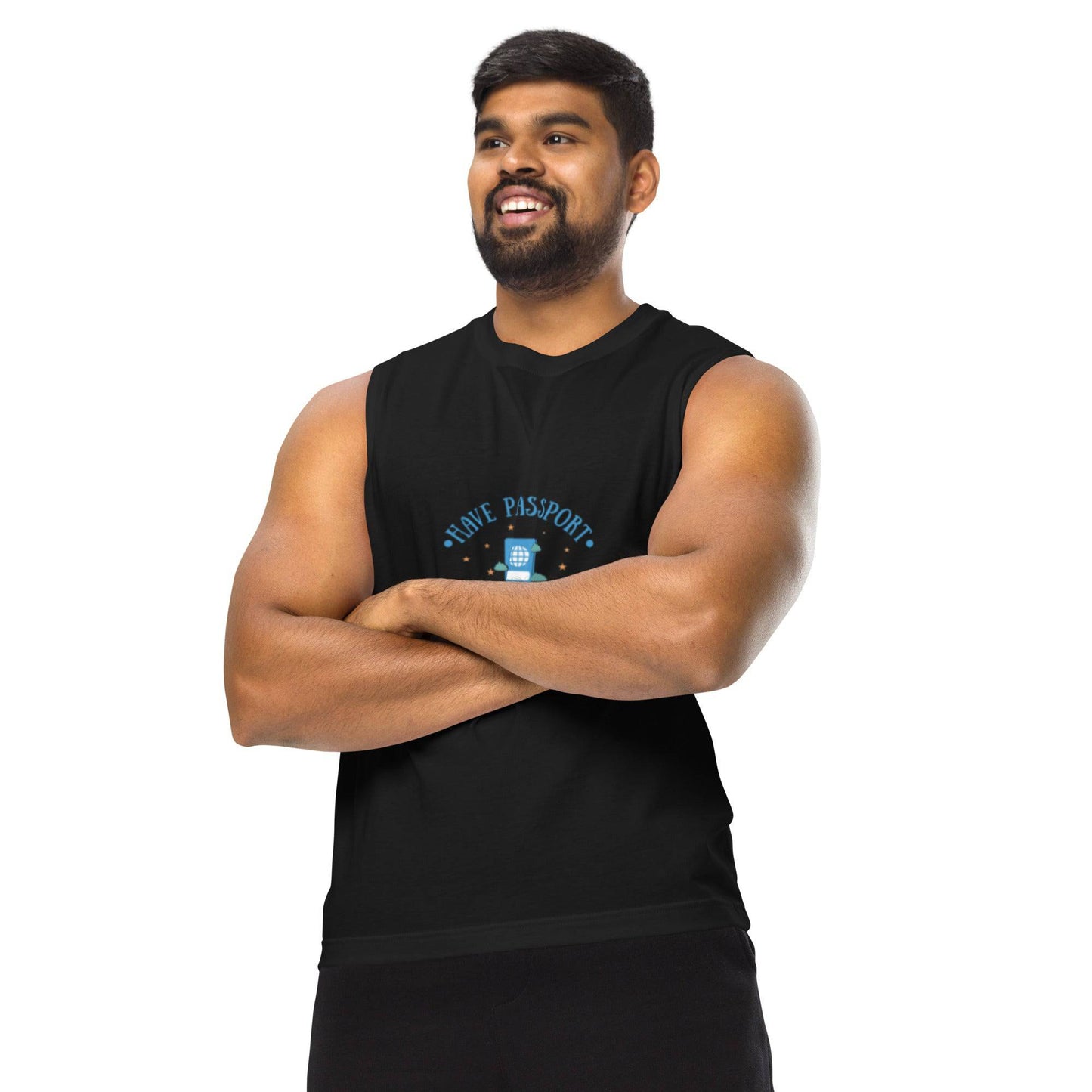 Muscle Passport Gym Shirt - Passport Outfitters Apparel