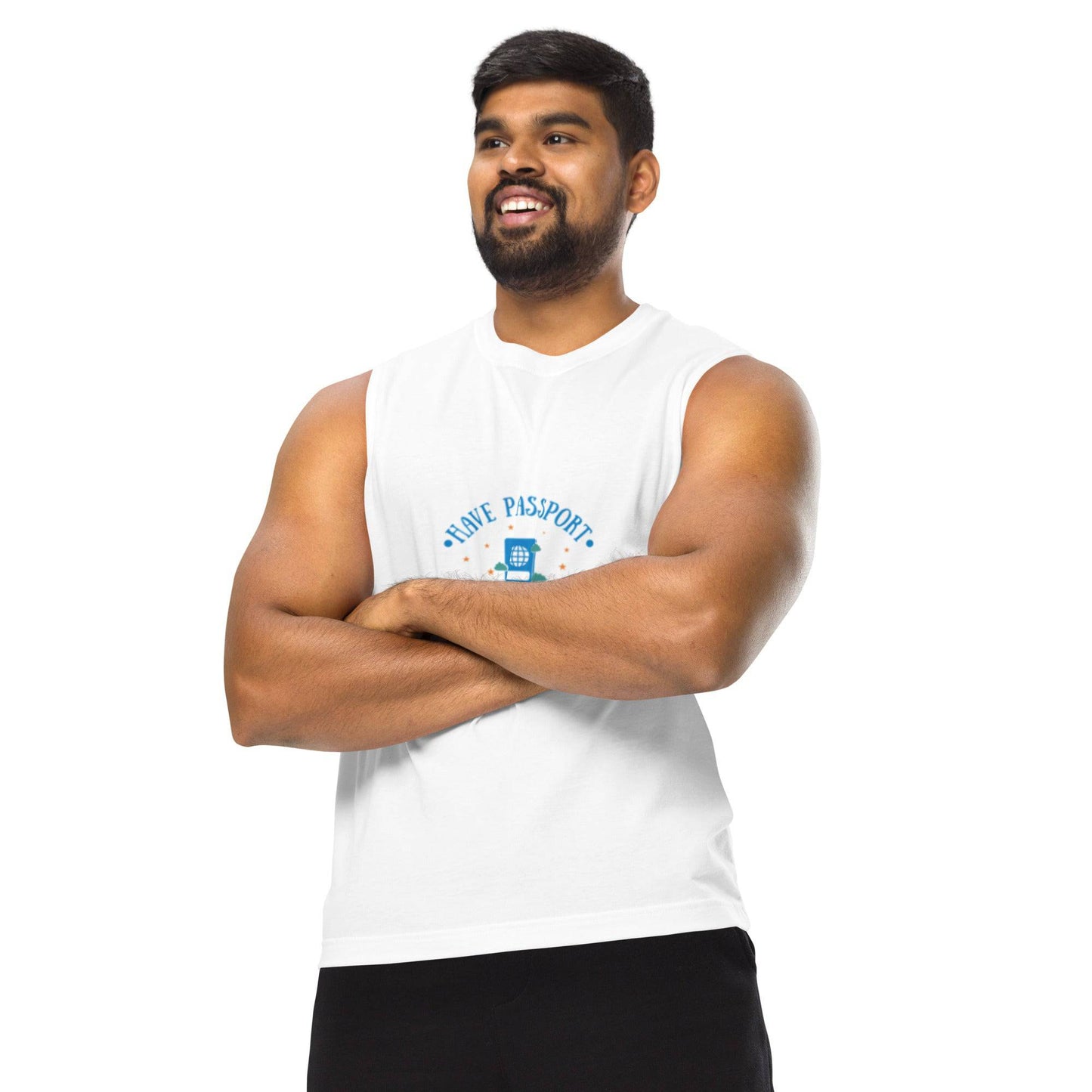 Muscle Passport Gym Shirt - Passport Outfitters Apparel
