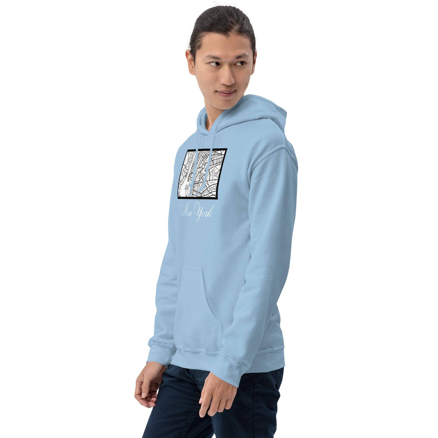 New York City Grid Hoodie - Passport Outfitters Apparel