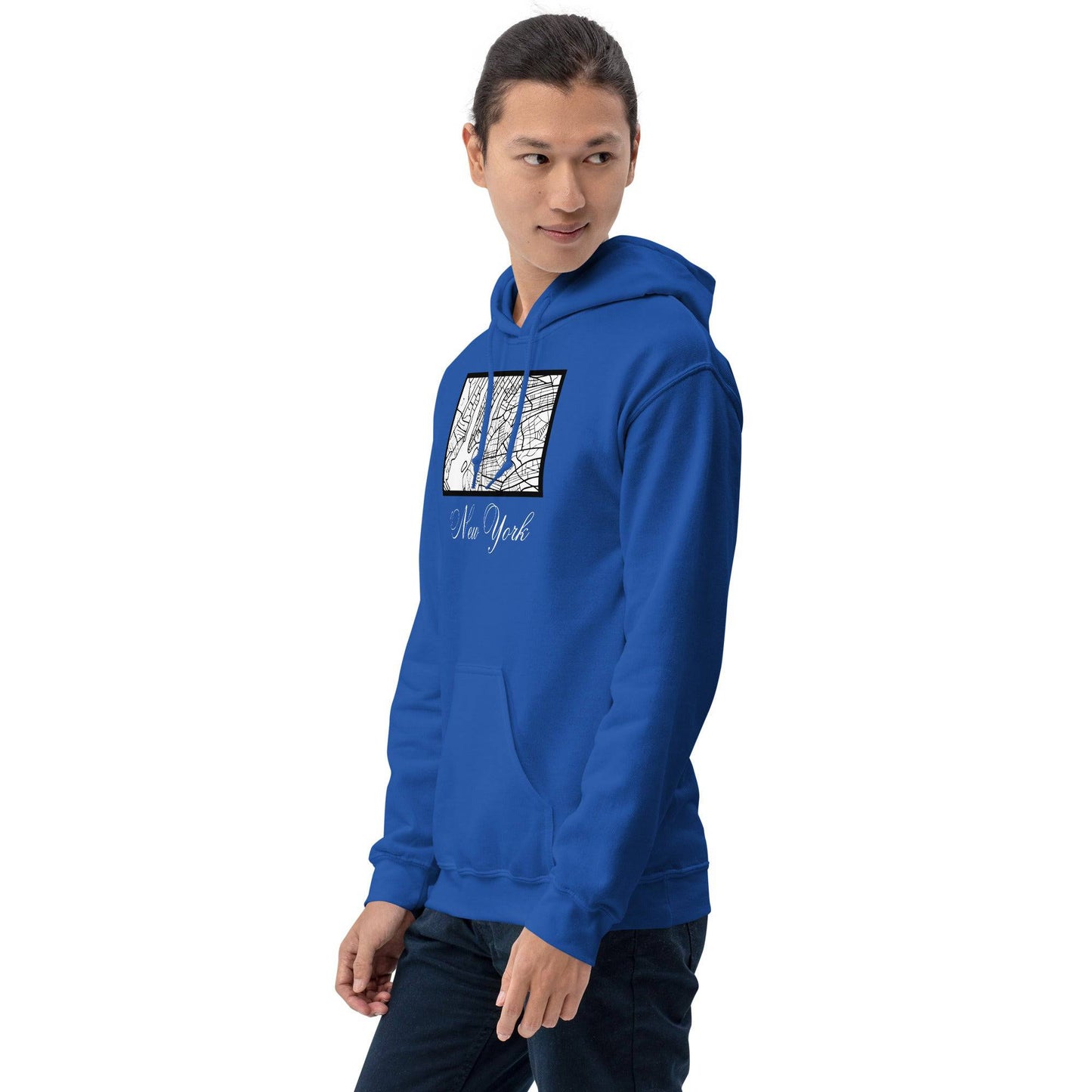New York City Grid Hoodie - Passport Outfitters Apparel