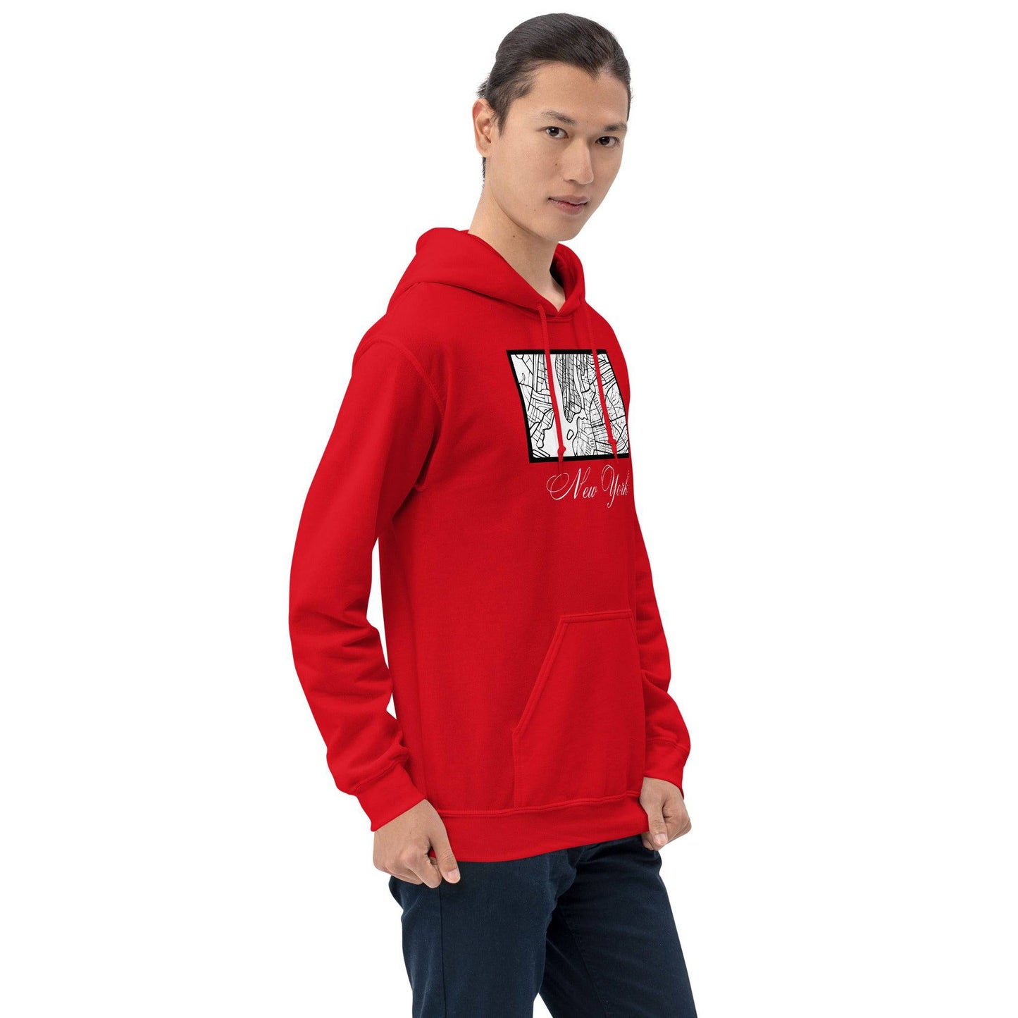 New York City Grid Hoodie - Passport Outfitters Apparel