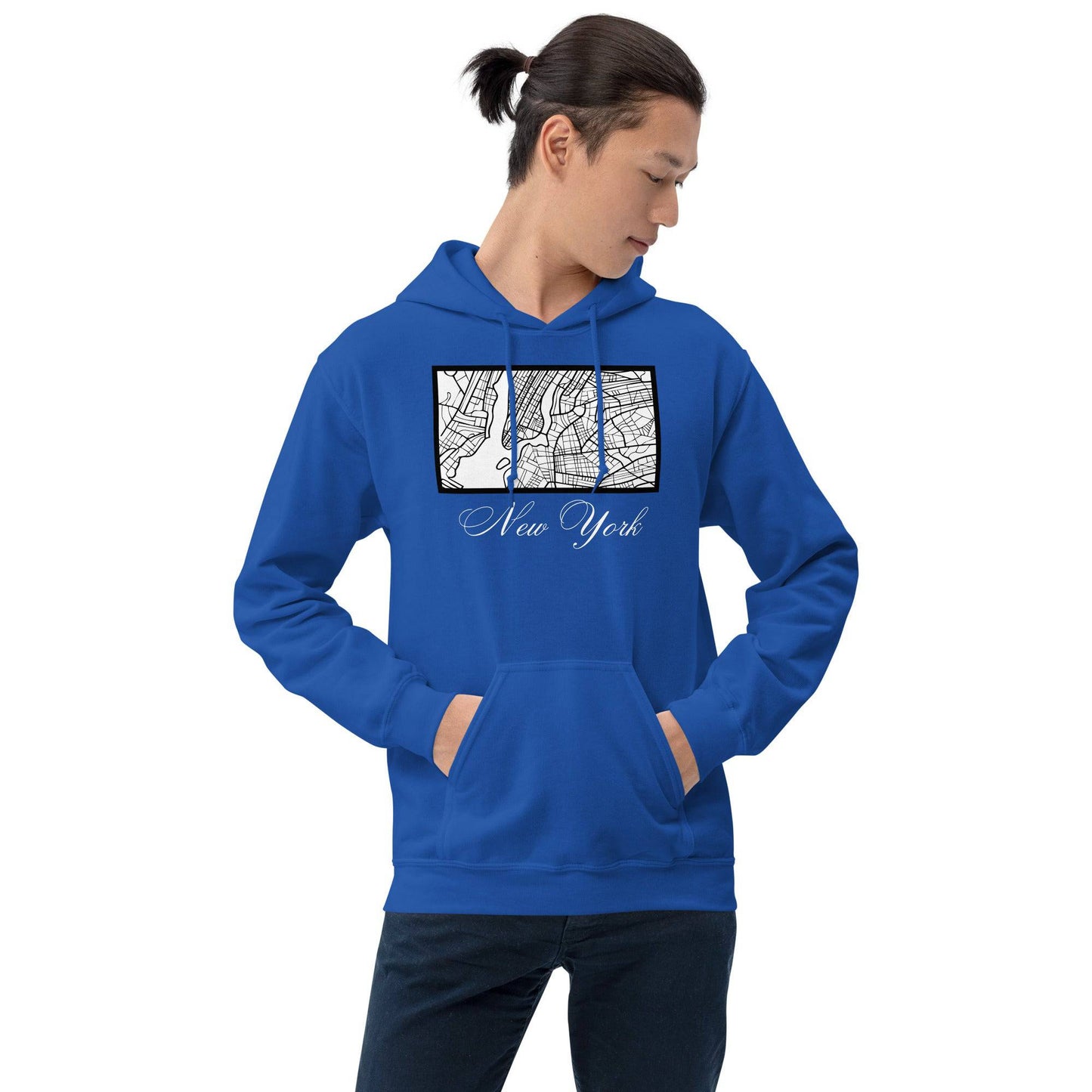 New York City Grid Hoodie - Passport Outfitters Apparel