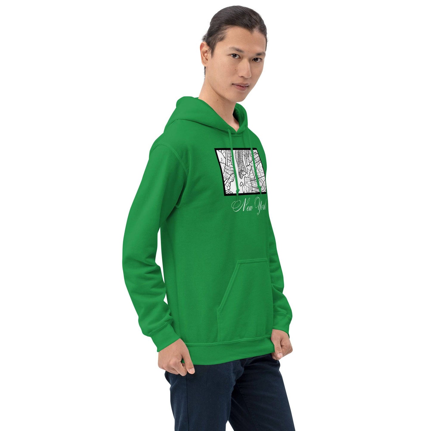 New York City Grid Hoodie - Passport Outfitters Apparel