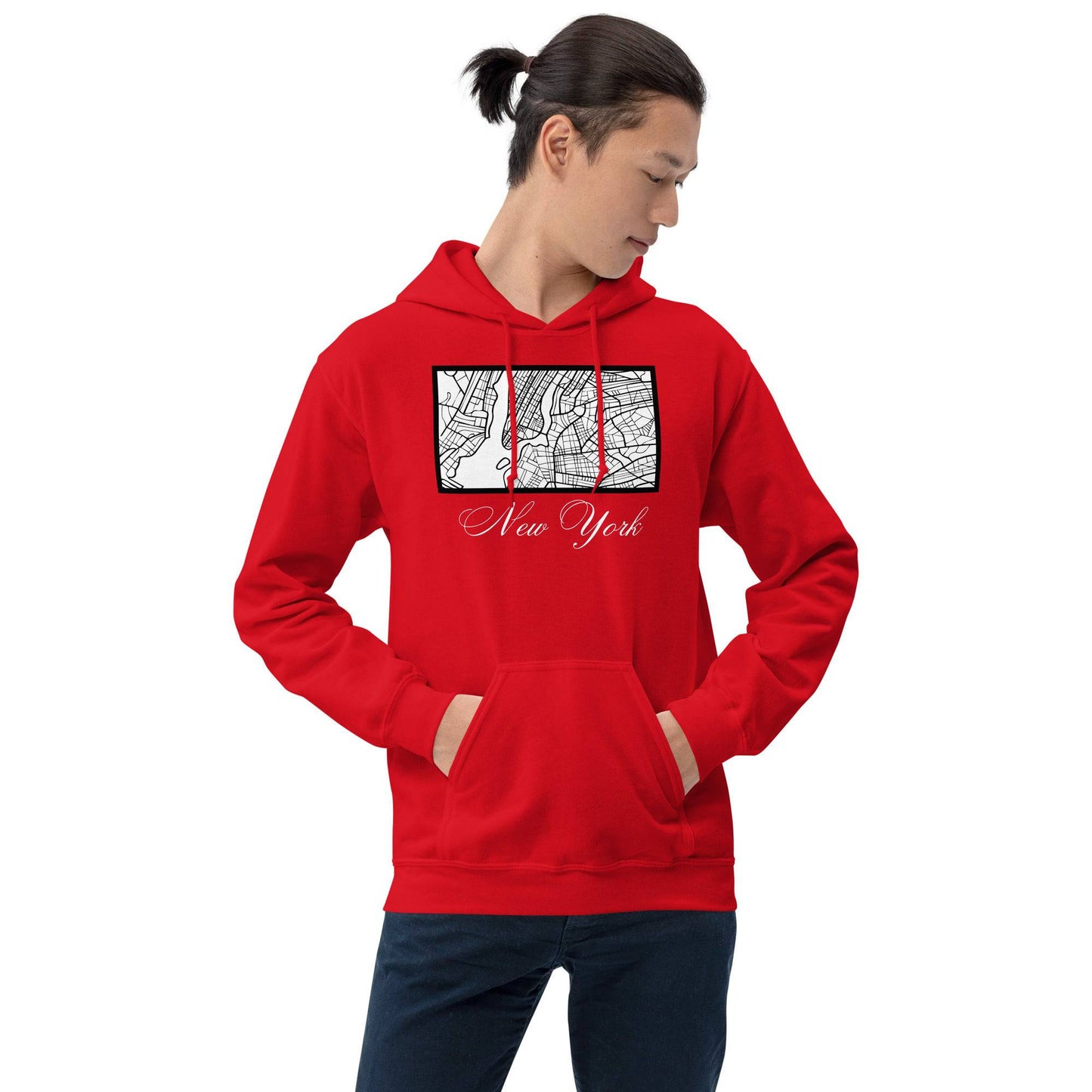New York City Grid Hoodie - Passport Outfitters Apparel