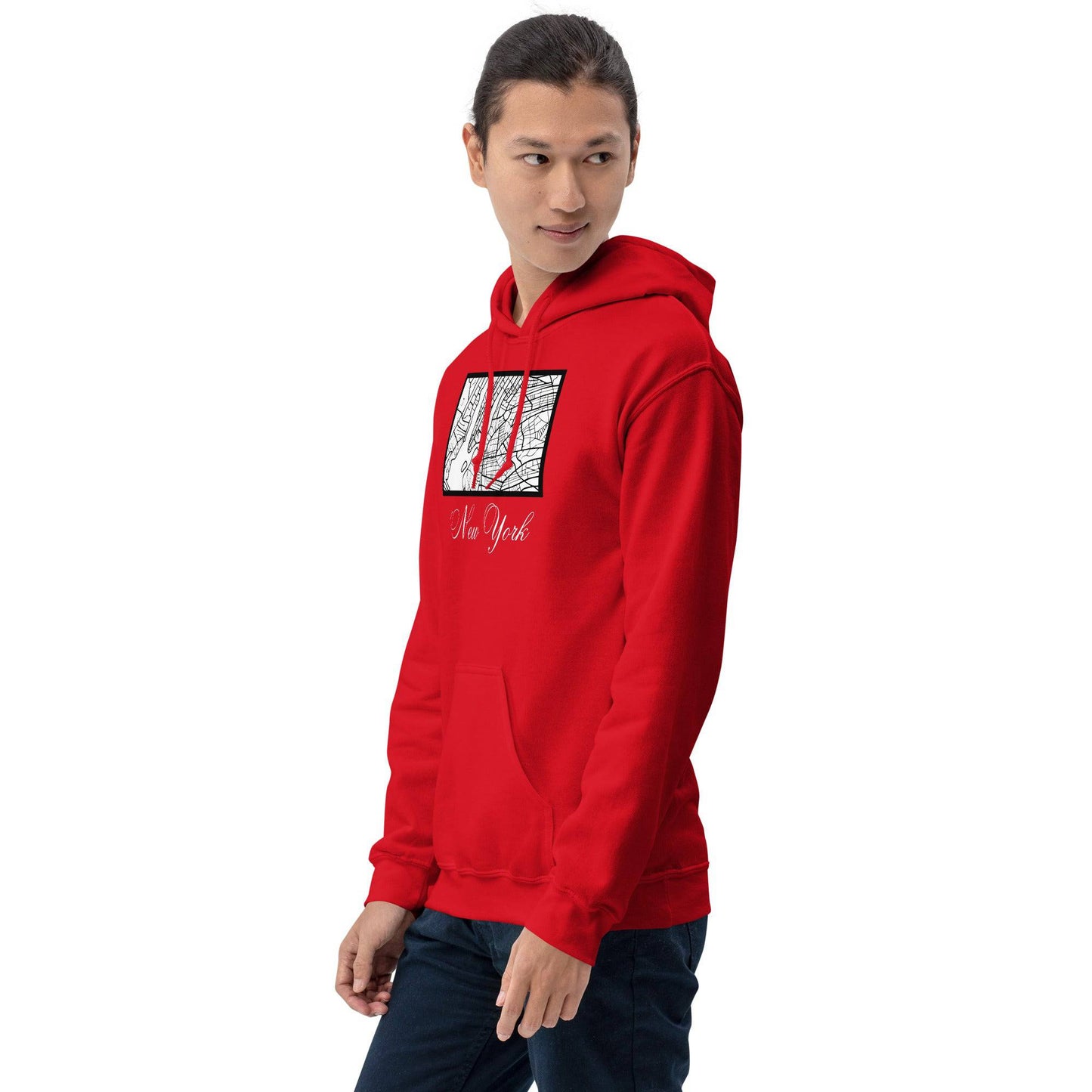 New York City Grid Hoodie - Passport Outfitters Apparel
