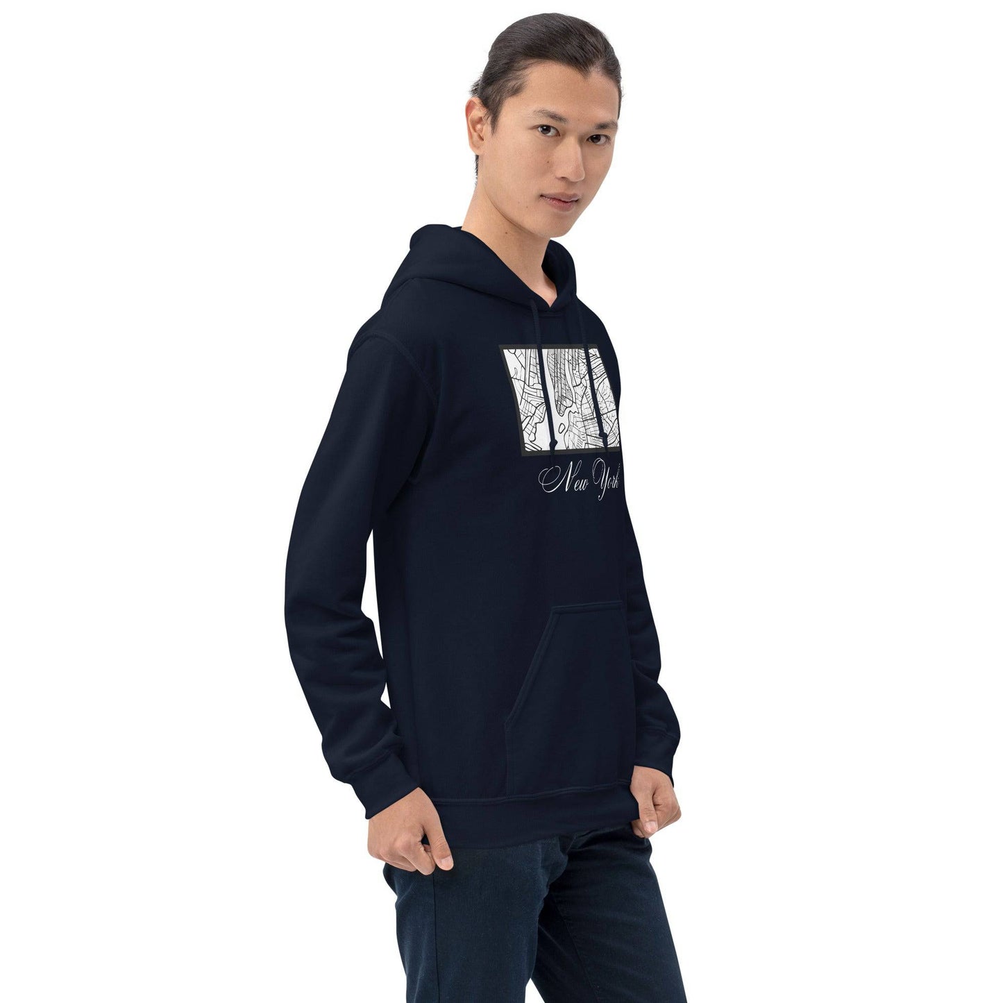 New York City Grid Hoodie - Passport Outfitters Apparel