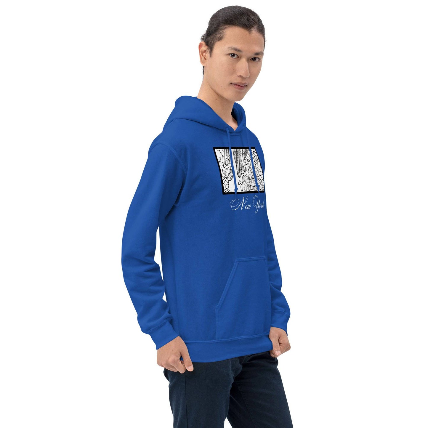 New York City Grid Hoodie - Passport Outfitters Apparel