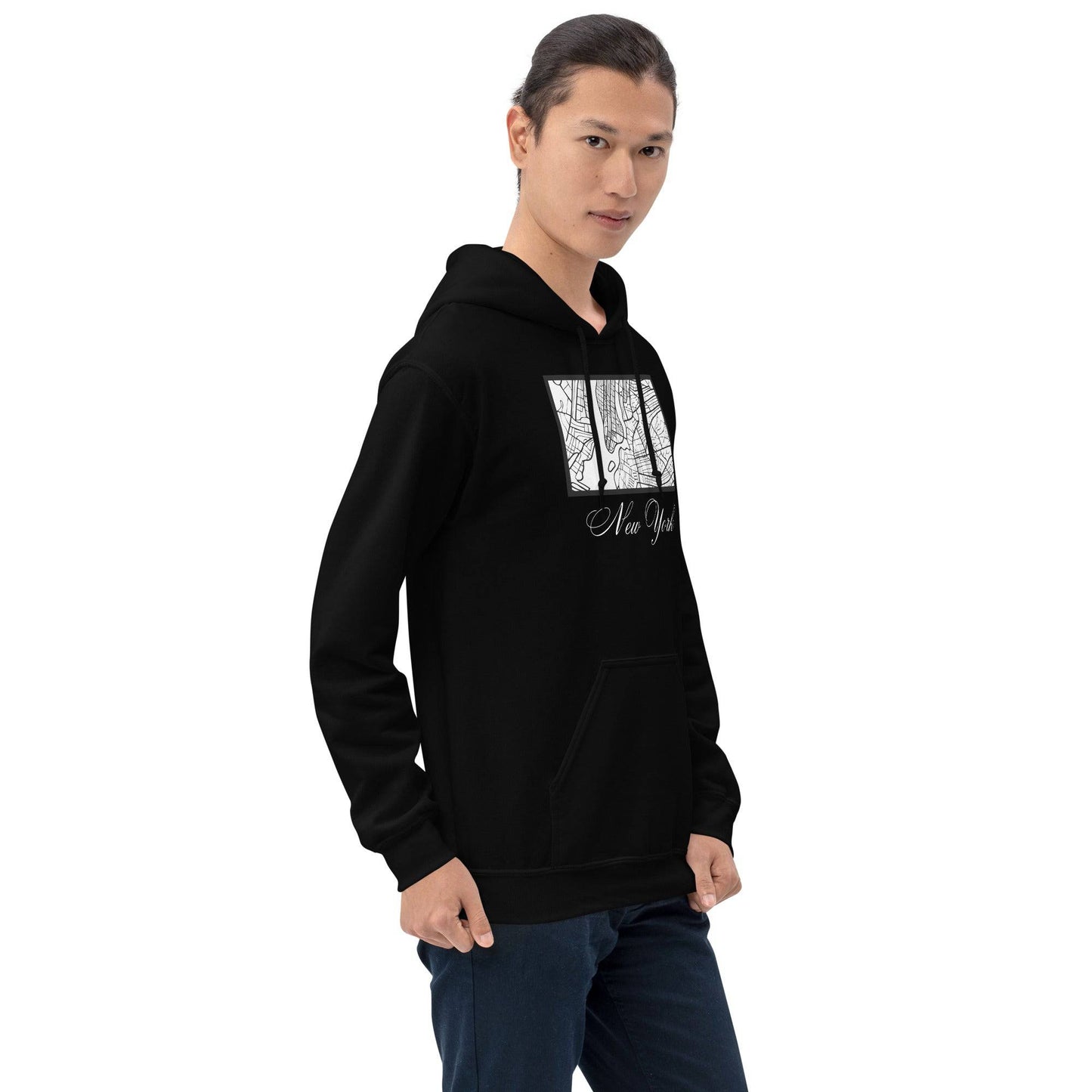 New York City Grid Hoodie - Passport Outfitters Apparel