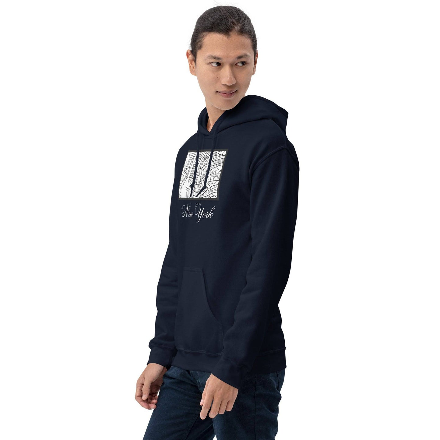 New York City Grid Hoodie - Passport Outfitters Apparel