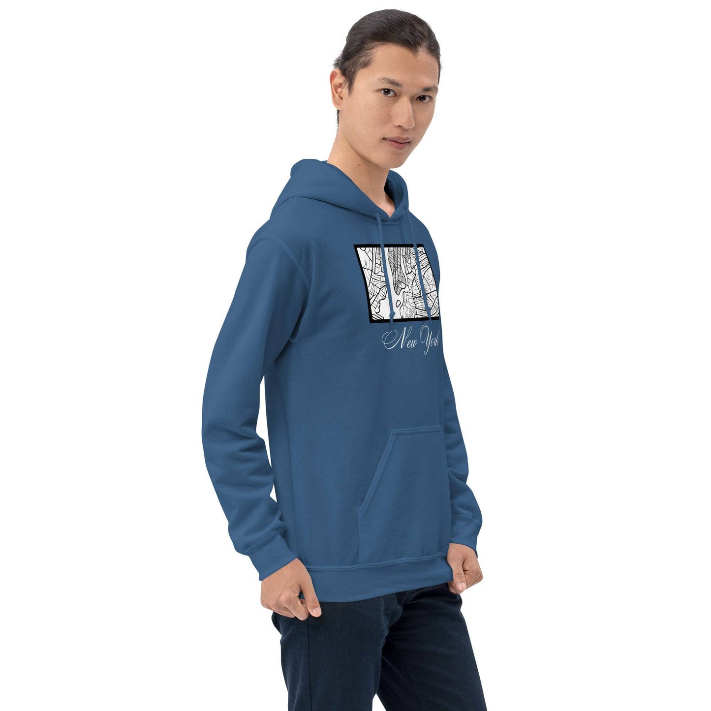 New York City Grid Hoodie - Passport Outfitters Apparel
