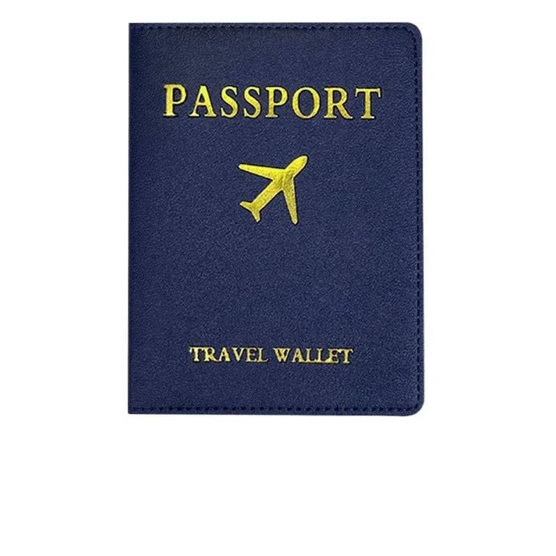 Travel Essentials PU Leather Luggage Tag Suitcase Identifier, Passport Holder Wallet - Passport Outfitters Apparel