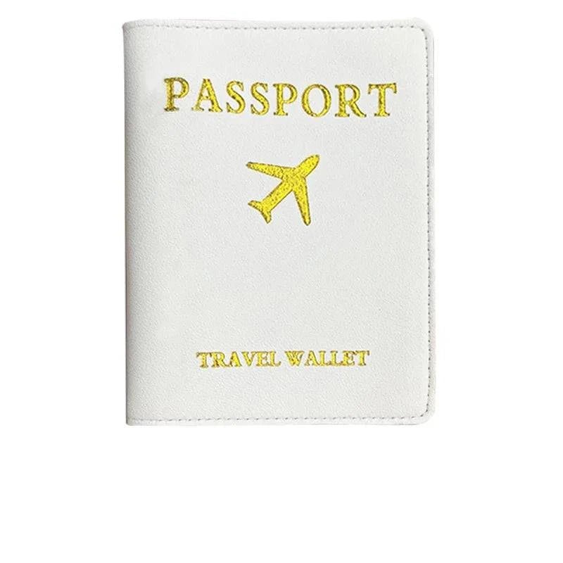 Travel Essentials PU Leather Luggage Tag Suitcase Identifier, Passport Holder Wallet - Passport Outfitters Apparel