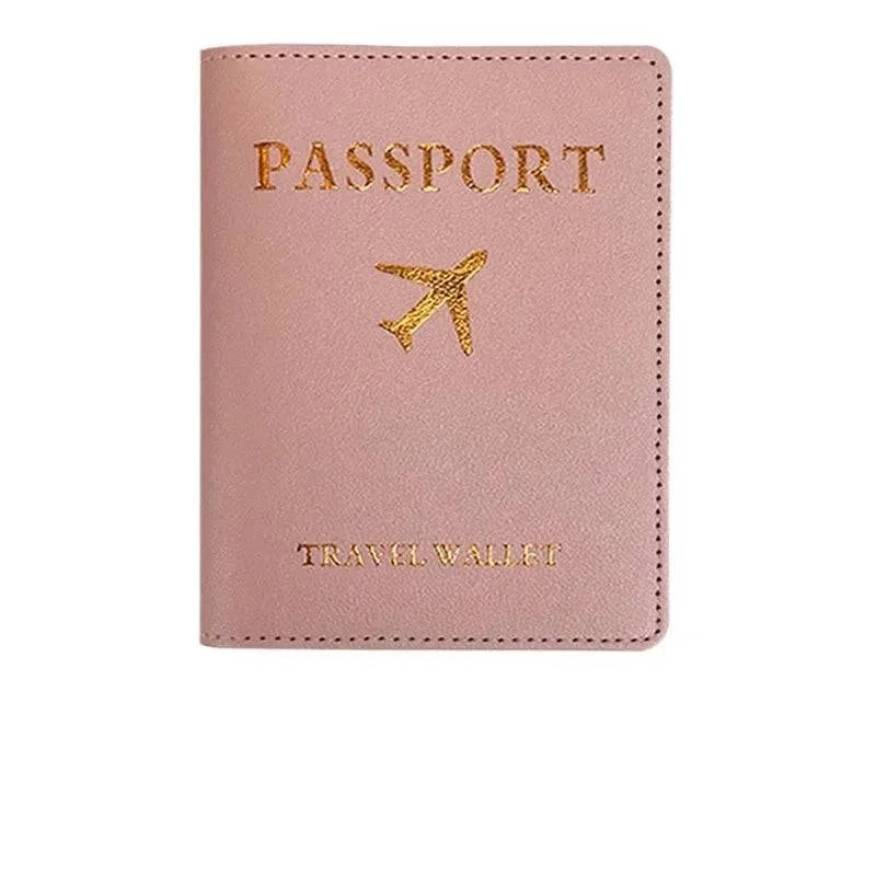 Travel Essentials PU Leather Luggage Tag Suitcase Identifier, Passport Holder Wallet - Passport Outfitters Apparel