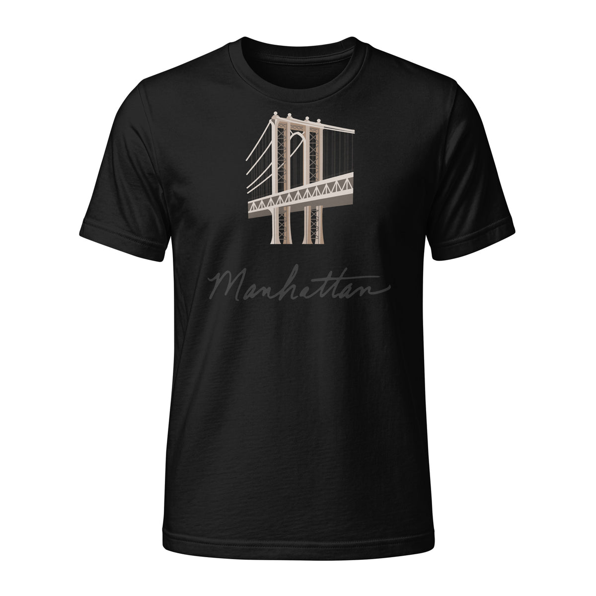 Manhatten Burrough Fine Jersey T-Shirt by Passport Outfitters