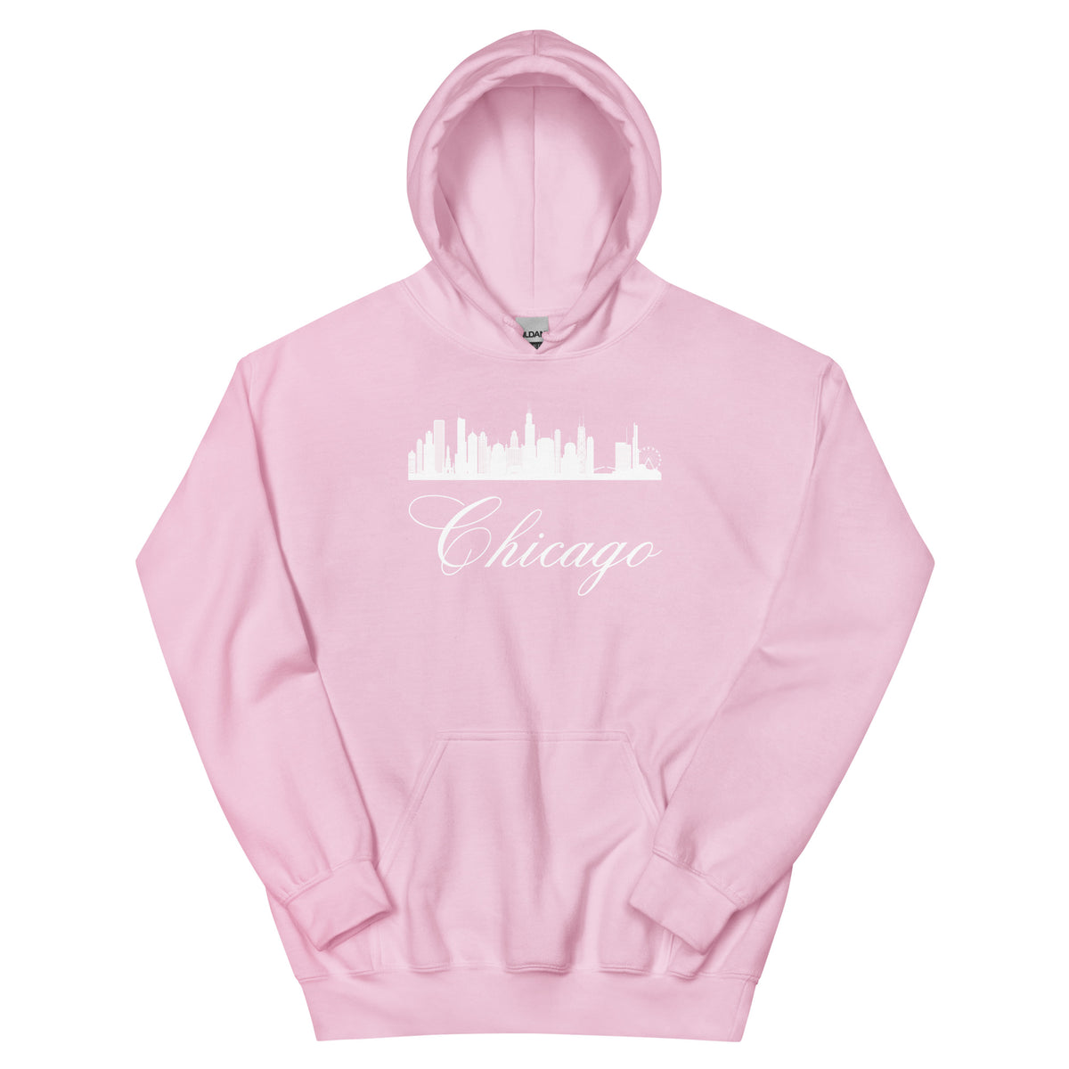 Chicago Skyline Unisex Hoodie | Premium Windy City Cityscape Pullover Sweatshirt by Passport Outfitters