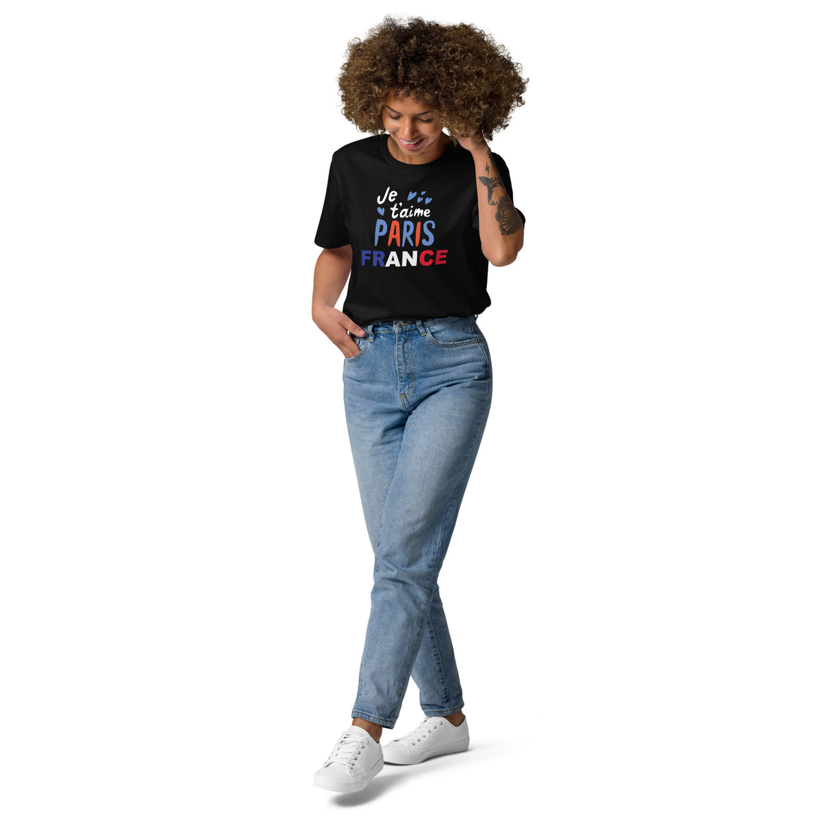 Paris France Unisex organic cotton t-shirt by Passport Outfitters