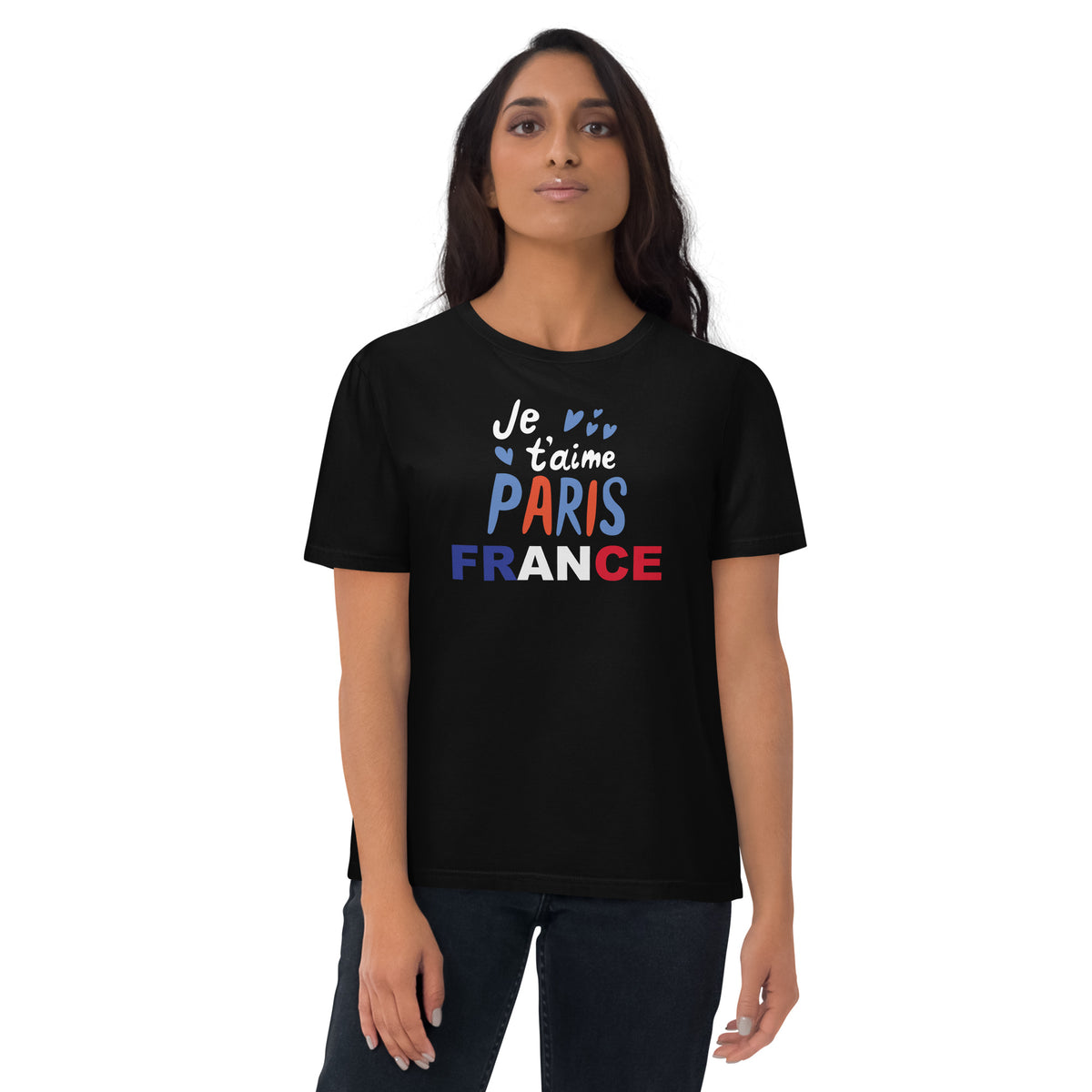 Paris France Unisex organic cotton t-shirt by Passport Outfitters