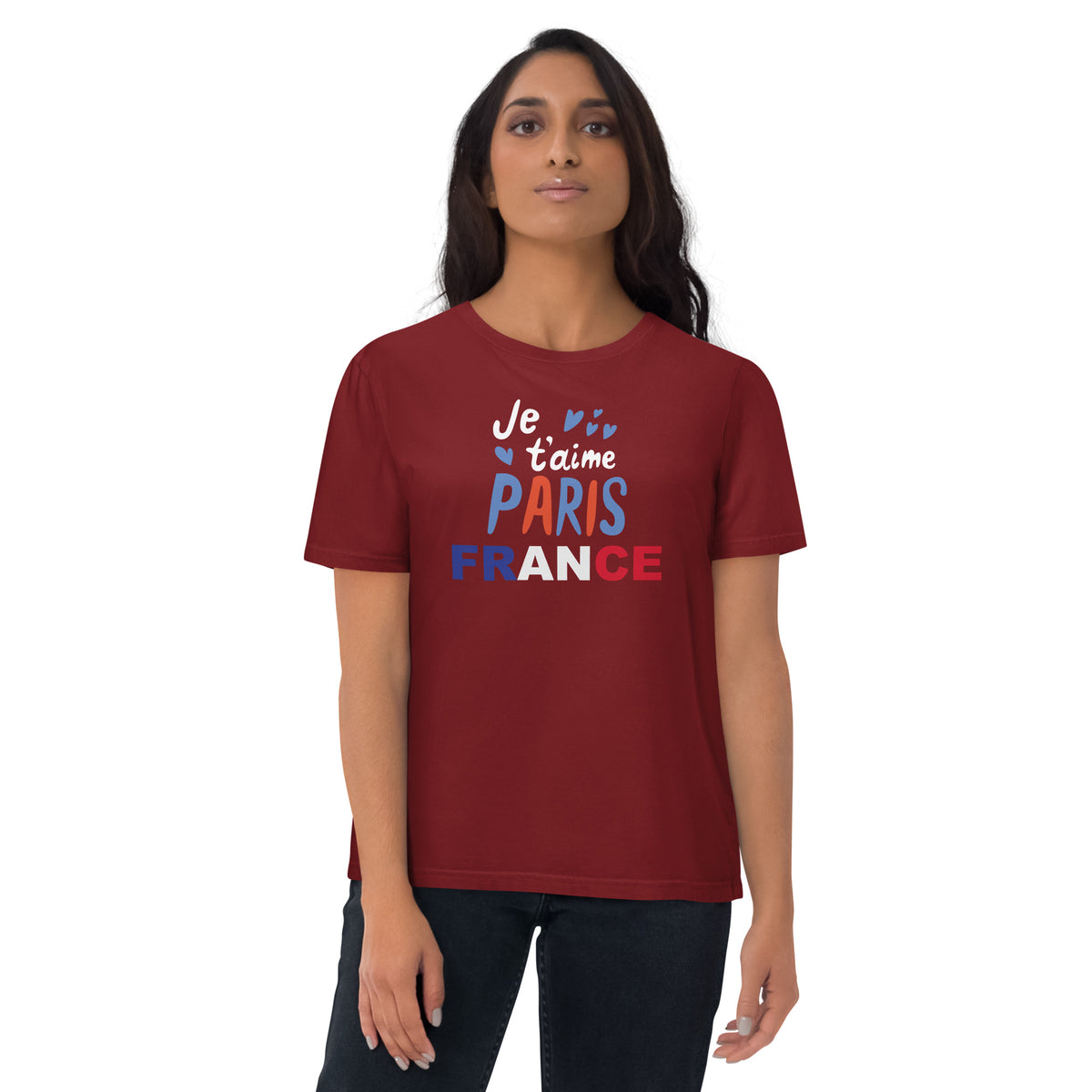 Paris France Unisex organic cotton t-shirt by Passport Outfitters
