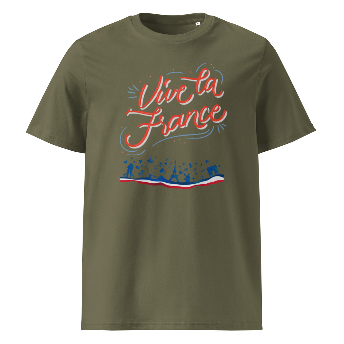 Viva la France organic cotton t-shirt by Passport Outfitters