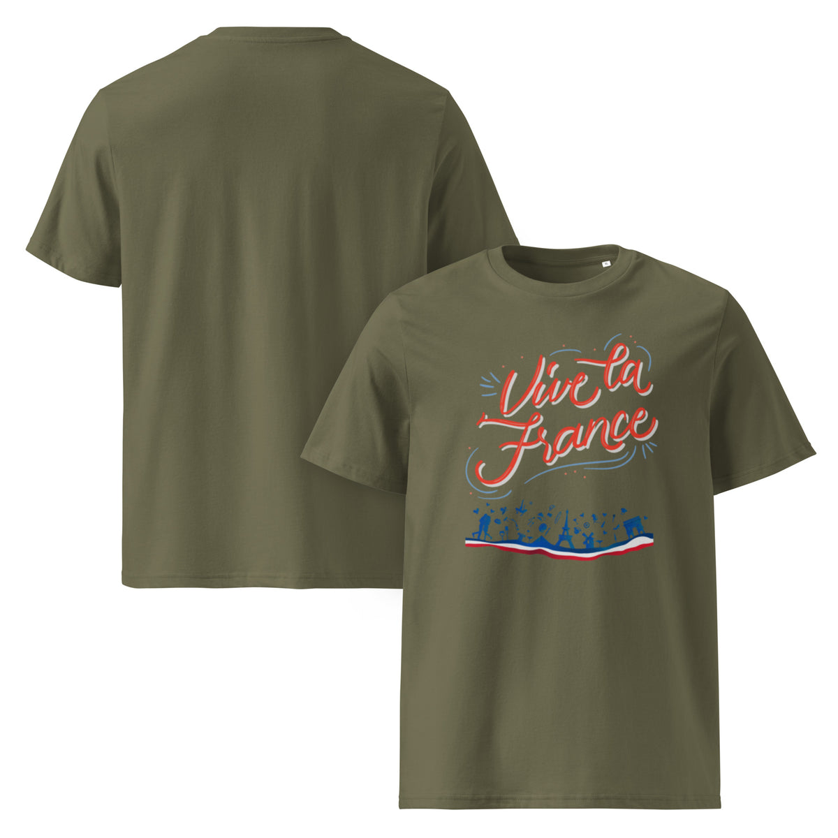 Viva la France organic cotton t-shirt by Passport Outfitters