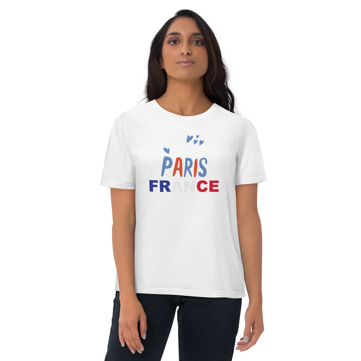 Paris France Unisex organic cotton t-shirt by Passport Outfitters