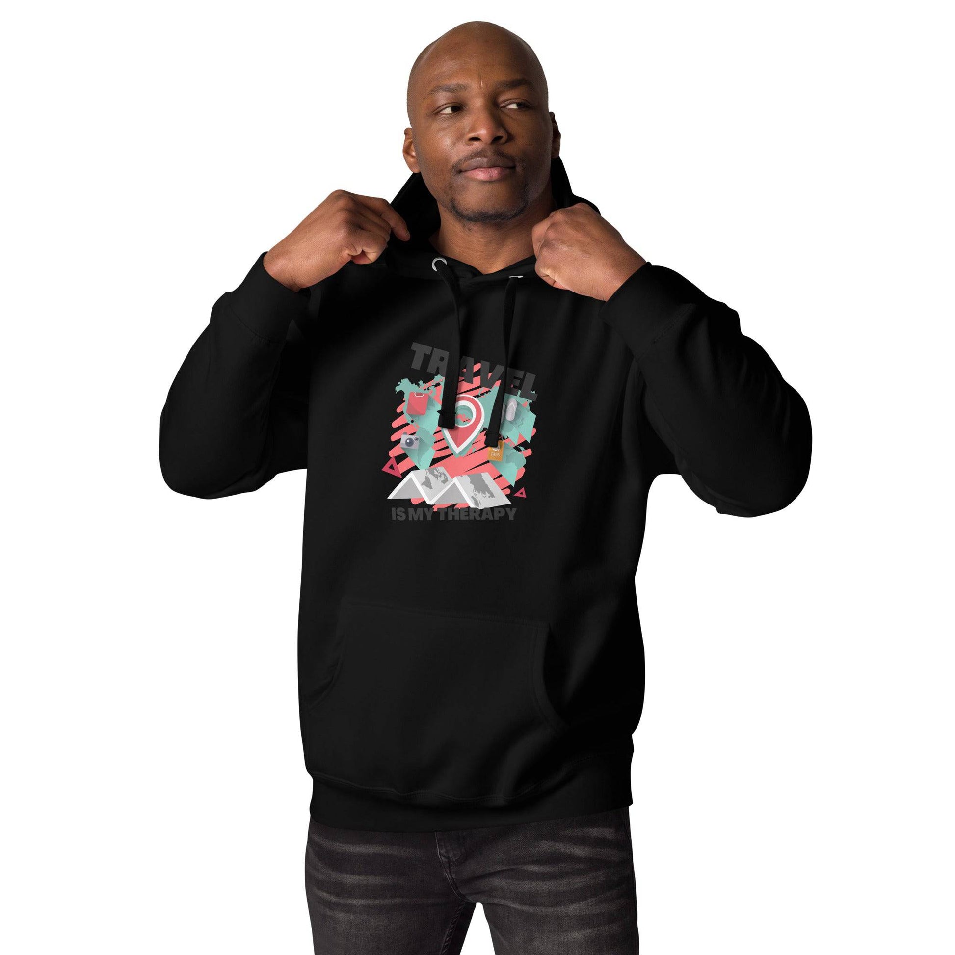 Travel Therapy Hoodie - Passport Outfitters Apparel